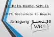 Wilhelm-Raabe-Schule Ihre Oberschule in Hameln Jahrgang 9 und 10