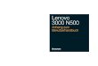 Supplement for User Guide - Lenovo N500