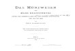 Das Münzwesen der Mark Brandenburg. [Bd. II]: Unter den Hohenzollern bis zum grossen Kurfürsten, von 1415 bis 1640 / von Emil Bahrfeldt