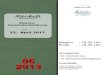 Eslarner Gemeinderatssitzungen - Mitschrift v. 23.04.2013