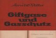 Giftgase Und Gasschutz - Arnold Vatter 1934