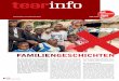 tearinfo 02/2015: Familiengeschichten. Mit TearFund Jahresbericht 2014