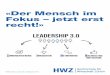 Handout Leadership 3.0 «Der Mensch im Fokus – jetzt erst recht!»