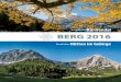 Blick ins Alpenvereinsjahrbuch BERG 2016