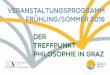 Philosophie Veranstaltungen Events Graz 2016