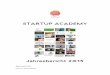 Annual Report Startup Academy 2015