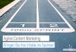 Agiles Content Marketing – Wie Sie Ihre Inhalte ins Sprinten bringen // #AFBMC