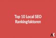 Top 10 Local Seo Rankingsfaktoren