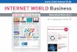 NMG Internet World Business Mediadaten 2017 Print, Newsletter, Digital, Leads, Events