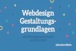 Webdesign Gestaltungsgrundlagen für Nicht-Designer, Normales und Entwickler