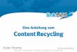 Eine Anleitung zum Content Recycling