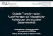 Digitale Transformation: Auswirkungen auf Alltagskultur, Kulturgüter und sozialen Zusammenhalt