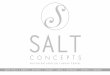 Salt Concepts, Southern African Luxury Travel  - MICE by melody Presentation 2016