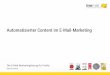 Inxmail Webinar   Automatisierter Content im E-Mail-Marketing