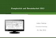 Komplexität und Benutzbarkeit 2012