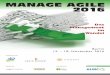 Programmheft der Manage Agile 2016