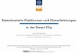 Datenbasierte Plattformen und Dienstleistungen in der Smart City