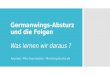 Germanwings: Absturz und Folgen: Kritik eines Schülers