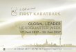 Jetzt teilnehmen! Karatbars First Global Leader Headquarters Week!