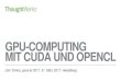 GPU-Computing mit CUDA und OpenCL