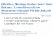 Effektive, Niedrige Kosten, Nicht Sehr Bekannt, Umweltfreundliche Wassertechnologien Für Die Zukunft (Zusammenfassung in Deutsch) (Teil 1 von 2)