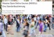 Massive Open Online Courses (MOOCs): Eine Standortbestimmung