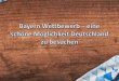 Bayern wettbewerb – eine schöne möglichkeit