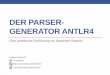Der Parser-Generator ANTLR4