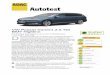 Autotest - ADAC: Allgemeiner Deutscher Automobil-Club · PDF fileAutotest VW Passat Variant 2.0 TDI BMT Highline Fünftürige Kombilimousine der Mittelklasse (110 kW / 150 PS) Die