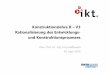 Konstruktionslehre II Vorlesung 4 – Rationalisierung des ...ikt.rwth-aachen.de/Download/KL2/V03_-_Baureihen.pdf · Konstruktionslehre II – V3 Rationalisierung des Entwicklungs-