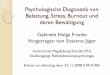 Psychologische Diagnostik von Belastung, Stress, Burnout ... · PDF fileSocial Readjustment Rating Scale