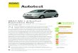 Autotest - ADAC: Allgemeiner Deutscher Automobil-Club · PDF fileAutotest SEAT Mii 1.0 Ecofuel Ecomotive Style Fünftüriger Kleinstwagen mit Schrägheck (50 kW/68 PS) ach der erfolgreichen