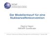Der Modellentwurf für eine Nuklea · PDF fileModellentwurf für eine Nuklearwaffenkonvention Regina Hagen, 17.12.2008, Unterausschuss Abrüstung INESAP Study + Abolition 2000 Studiengruppe
