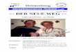 DER NEUE WEG - altenpflegezentrum- · PDF fileHerr Rausch und Frau Claude Herausgeber: ... Bericht: Tagesausflug an die „Rheinpromenade“ in Worms 6 Bewohner bei der Beschäftigungstherapie