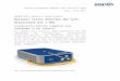 Web viewPresse-Information XARION Laser Acoustics GmbH . Wien, 18.05.2017. SENSOR+TEST, Halle 5 / Stand 5-344/1. Weltweit erstes Mikrofon für Luft-Ultraschall bis