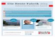 Die Beste Fabrik 2014 -  · PDF fileShop Floor Management ... Der diesjährige Sieger „Beste Fabrik 2014 ... world with preservation of our marketing competitive