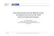 Das Niedersächsische Modell eines Kompetenzzentrums · PDF file• 2006 Zertifizierung als SAP Customer Competence ... 2005 – Personaladministration (HR-PA) – Organisationsmanagement