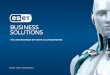 für unternehmen mit mehr als 25 endpoints · PDF fileESET® Business Solutions 1/6 Drei gute Gründe, sich für ESET Business Solutions zu entscheiden 1. Perfekt gelöst Sicherheit