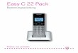 Easy C 22 Pack - Telekom · PDF fileWillkommen. Herzlichen Glückwunsch, dass Sie sich für das Easy C 22 Pack entschieden haben. Das Easy C 22 Pack ist die ideale Erweiterung für