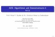 ADS: Algorithmen und Datenstrukturen 2 - Teil 11 · PDF file5 3968 92 1 63 6 8463 65 1 63 7 4224 25 19 63 P.F. Stadler & C. H oner ... P.F. Stadler & C. H oner (Bioinf, Uni LE) ADS