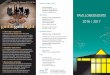 PAVILLONKONZERTE 2016 / 2017 · PDF fileAnteil Improvisation. Bossa-Nova-Klassiker wie „Samba de Orfeo“ und Evergreens der Beatles wie „Blackbird“ treffen auf eigene Werke