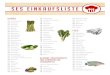 SES EINKAUFSLISTE -  · PDF fileSES EINKAUFSLISTE Gemüse Artischocke Ruccola Spargel Avocado Beete Paprika Bok Choy Brokkoli Rosenkohl Weißkohl
