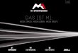 DAS IST M1 - m1-sporttechnik.dem1-sporttechnik.de/wp-content/uploads/2017-1550-006_M1_Katalog_D… · HOBBYS: Martial Arts, Gitarre spielen, freediving MOTTO: Live for the moment!