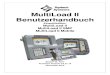 MultiLoad II Benutzerhandbuch -  · PDF file9.5.6 API MPMS Chapter 11.1-2004/Adjunct to IP 200/04/Adjunct to ASTM D 1250-04 ..... 284 9.5.7 Konfigurieren der Temperaturkorrektur