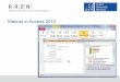 Makros in Access 2010 - Leibniz Universität IT Services · PDF fileMakro erstellt. Access 2010 - Einführung, 19.06.13 Seite 16 Formular öffnen Im ersten Schritt wird die Kategorie
