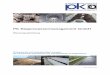 PK Regenwassermanagement GmbH - pk-rwm. · PDF filePK Regenwassermanagement GmbH Wartungsanleitung Platzsparende und kostengünstige Lösungen für Versickerung, Speicherung und