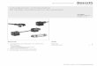 Leitungsdosen und Kabelsätze für Ventile und Sensoren in ... · PDF fileusgabe Bosch Rexroth AG Leitungsdosen und Kabelsätze für Ventile und Sensoren in der Hydraulik Merkmale