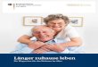 Ein Wegweiser für das Wohnen im Alter - · PDF file1.1 Programm „Gemeinschaftlich wohnen, selbstbestimmt leben“ Ältere Menschen interessieren sich zunehmend für neue gemeinschaftliche
