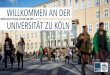 WILLKOMMEN AN DER UNIVERSITÄT ZU KÖLN · PDF fileWirtschafts- und Sozialwissenschaftliche Fakultät | Dekan Prof. Mellis ... 16% 18% 10% 7% 28% Die Universität zu Köln in Zahlen