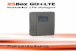 Portabler LTE Hotspot - 4g-systems.com4g-systems.com/uploads/media/4602.000050.01_QSG_XSBoxGO_LTE… · Seite XSBox GO+LTE Einleitung Vielen Dank, dass Sie sich für die XSBox GO+LTE